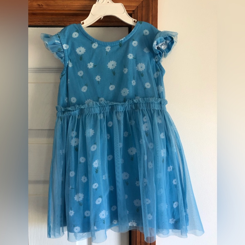 Hanna Anderson blue tulle dress